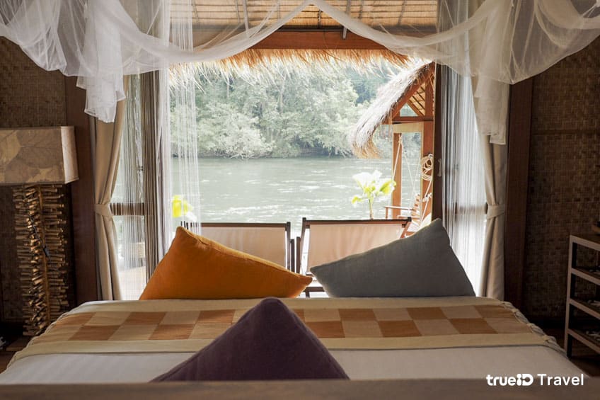 นอนชิล แพริมน้ำ ที่พักกาญจนบุรี The Float House River Kwai รีแลกซ์เบาๆ กลางขุนเขาและสายน้ำ 15