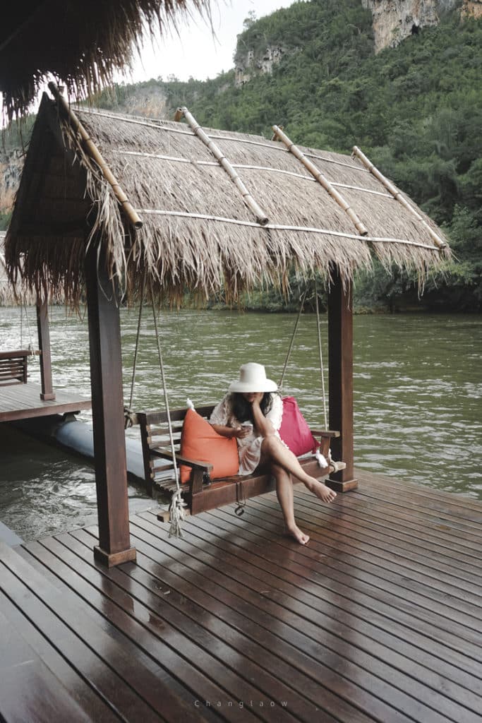 หน้าฝนชุ่มฉ่ำใจ ไปพักผ่อนที่แพเมืองกาญ กับ ช่างเล่า ที่ The FloatHouse River Kwai l Floating Resort เดอะ โฟลทเฮ้าส์ กาญจนบุรี 22