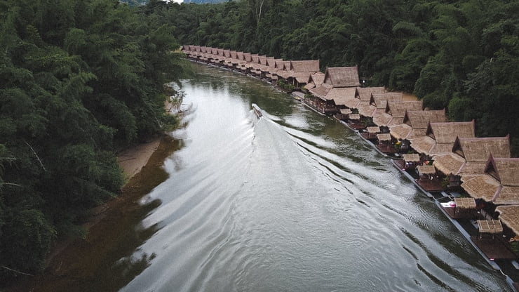 หน้าฝนชุ่มฉ่ำใจ ไปพักผ่อนที่แพเมืองกาญ กับ ช่างเล่า ที่ The FloatHouse River Kwai l Floating Resort เดอะ โฟลทเฮ้าส์ กาญจนบุรี 42