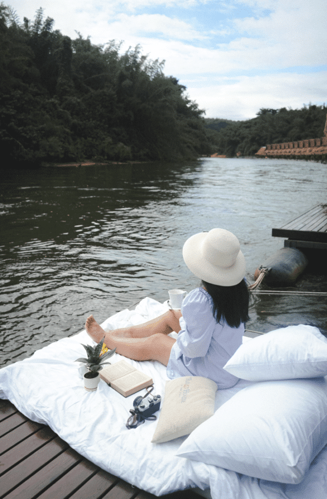 หน้าฝนชุ่มฉ่ำใจ ไปพักผ่อนที่แพเมืองกาญ กับ ช่างเล่า ที่ The FloatHouse River Kwai l Floating Resort เดอะ โฟลทเฮ้าส์ กาญจนบุรี 5