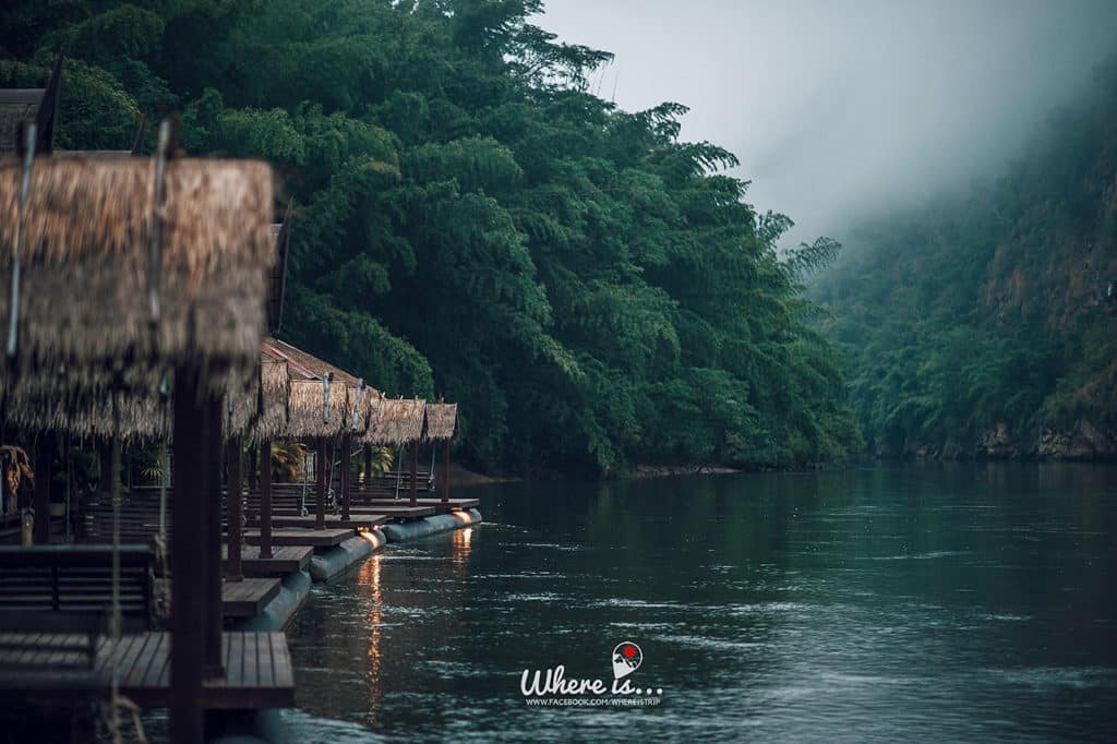 เค้าเรียกที่นี่ว่าแพไฮโซ "The Float House River Kwai Resort" 23