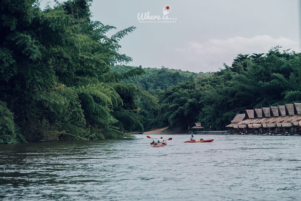 เค้าเรียกที่นี่ว่าแพไฮโซ "The Float House River Kwai Resort" 35