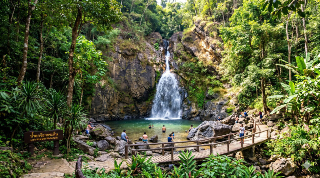 Conquer the 399 Curves! Plunge into the Emerald Pools of 'Jok Kra Din Waterfall' & Reward Yourself with Luxury at The FloatHouse River Kwai 2
