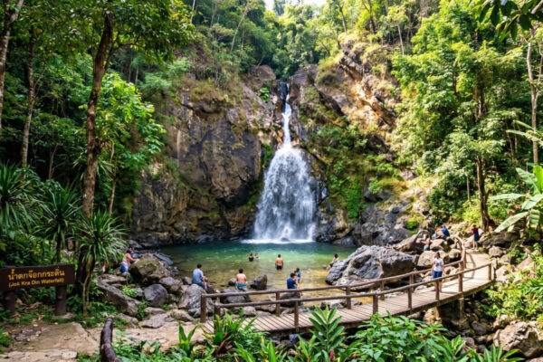 Conquer the 399 Curves! Plunge into the Emerald Pools of 'Jok Kra Din Waterfall' & Reward Yourself with Luxury at The FloatHouse River Kwai 1